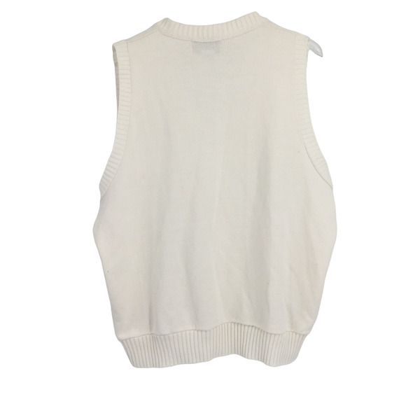 Vintage The T. Barry Knicker Co Argyle Vest Golf Sweater XXL Sleeveless V-Neck - Picture 2 of 6